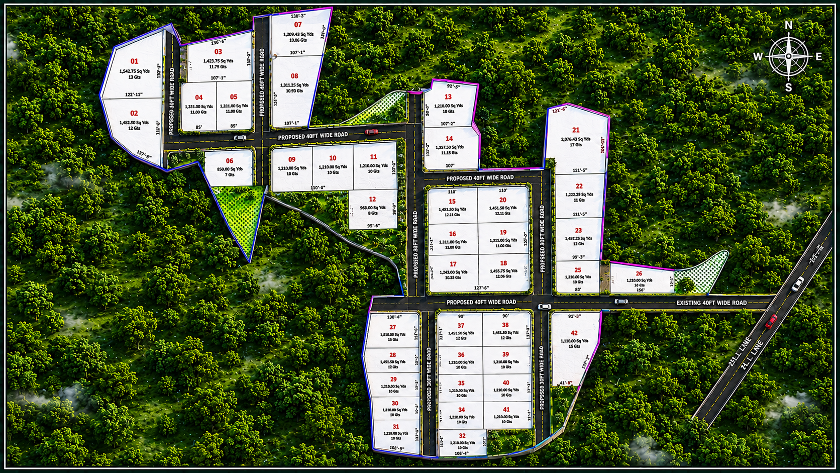 Reet's Paradise Layout Plan