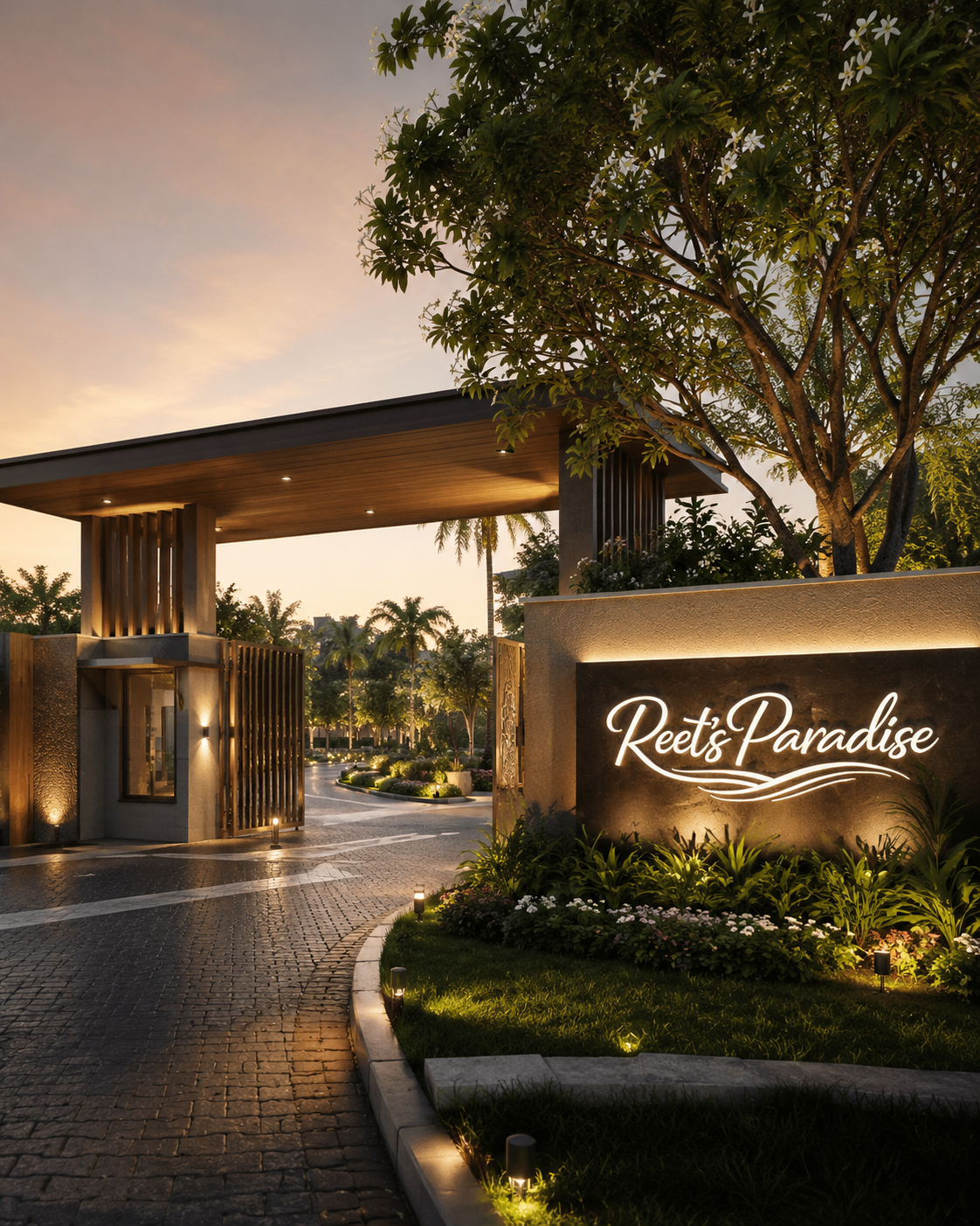 Premium weekend villa surrounded by greenery at Reet’s Paradise